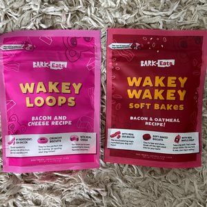 Bark Box - Bark Eats - Dog Treat Bundle - Wakey Wakey - Bacon Treats